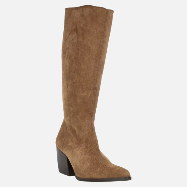 Botas elásticas estilo cowboy de caña alta