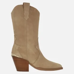 Botas estilo cowboy en serraje arena Alpe Vermont