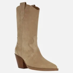 Botas estilo cowboy en serraje arena Alpe Vermont