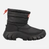 Botas Hunter Intrepid short snow black para mujer