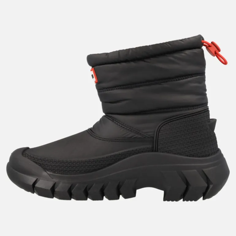 Botas Hunter Intrepid short snow black para mujer