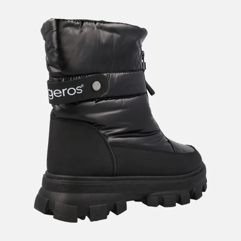 Botas Lena en nylon acolchado e hidrofugado con cremallera frontal