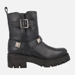 Botas moteras bajas Hispanitas Ashley negras