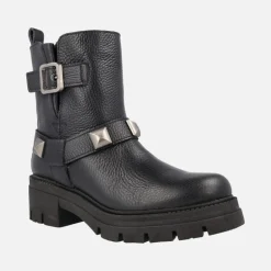 Botas moteras bajas Hispanitas Ashley negras