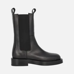 Botas negras de piel estilo chelsea Eloise
