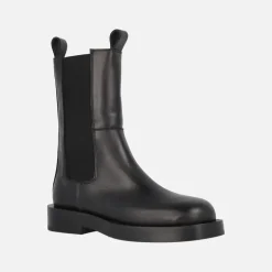 Botas negras de piel estilo chelsea Eloise