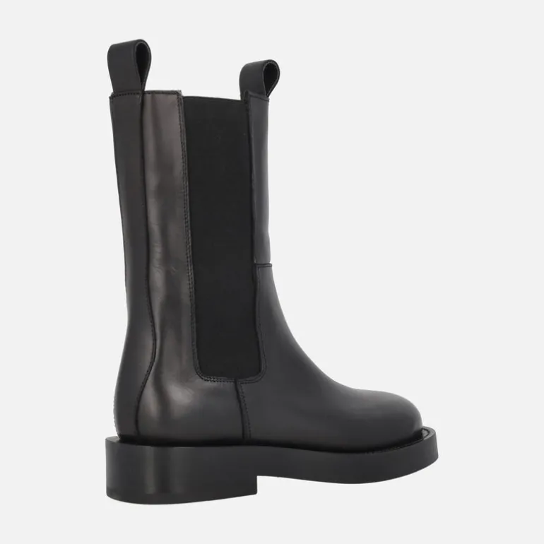 Botas negras de piel estilo chelsea Eloise