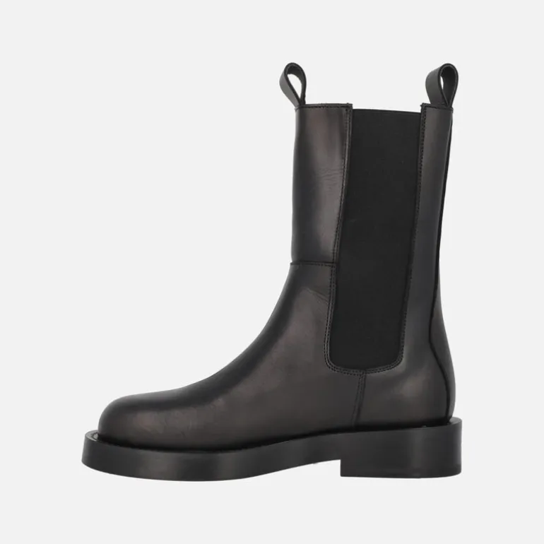 Botas negras de piel estilo chelsea Eloise