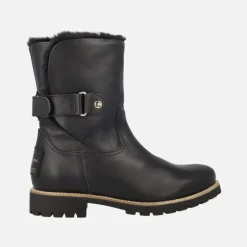 Botas negras para mujer Felia Trav B3 con forro de pelo