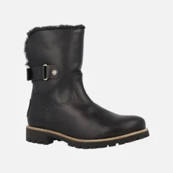 Botas negras para mujer Felia Trav B3 con forro de pelo