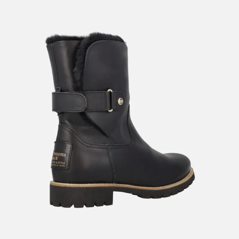 Botas negras para mujer Felia Trav B3 con forro de pelo