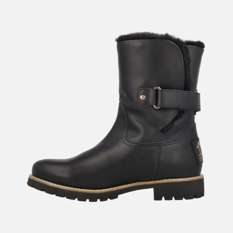 Botas negras para mujer Felia Trav B3 con forro de pelo