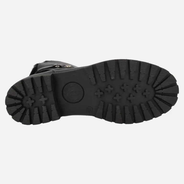 Botas negras para mujer Felia Trav B3 con forro de pelo