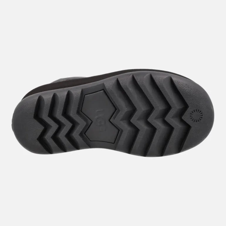 Botas negras Ugg Classic Maxi Mini en tejido acolchado