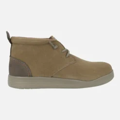 Botas para hombre Jo Suede en serraje con cordones elásticos