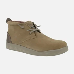 Botas para hombre Jo Suede en serraje con cordones elásticos