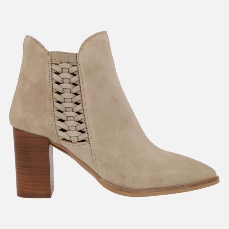 Botines Alpe Senses con trenzado lateral y tacones altos