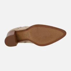 Botines Alpe Senses con trenzado lateral y tacones altos