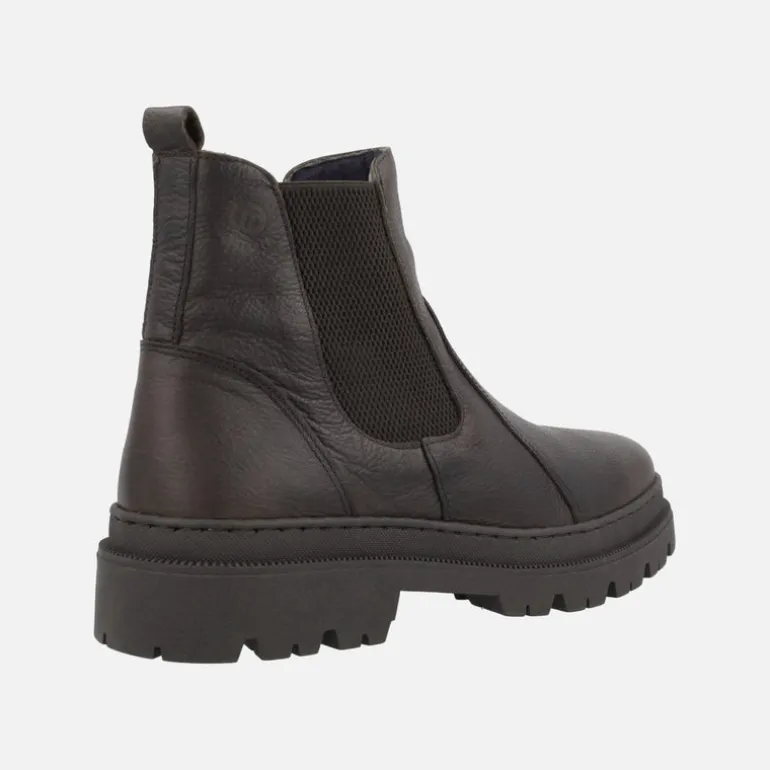 BOTINES CHELSEA PARA HOMBRE EN PIEL ENGRASADA MARRÓN