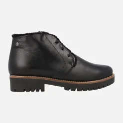 BOTINES CLASICOS DE CORDONES CON PELO DE GIORDA