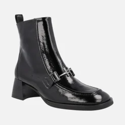 Botines de charol con tacón medio Hispanitas Milan