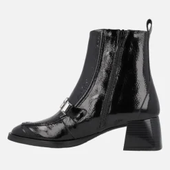 Botines de charol con tacón medio Hispanitas Milan