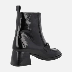 Botines de charol con tacón medio Hispanitas Milan