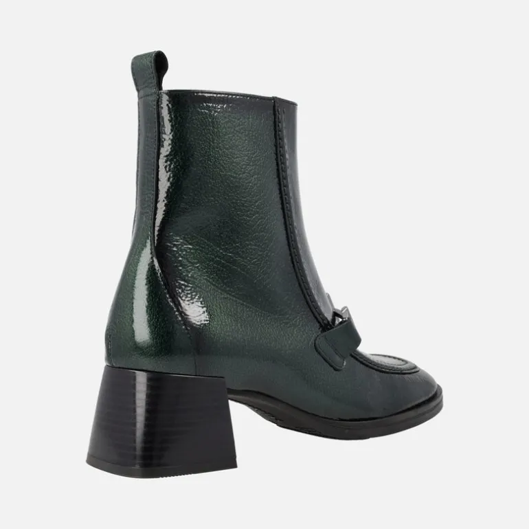 Botines de charol con tacón medio Hispanitas Milan