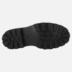Botines de cordones en piel charol Agnes