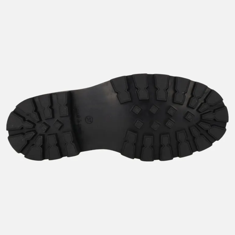 Botines de cordones en piel charol Agnes