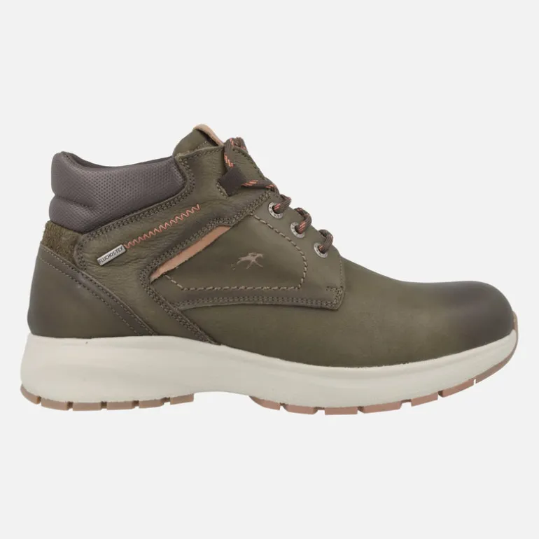 Botines de cordones estilo deportivo con membrana impermeable Fluchos Tex