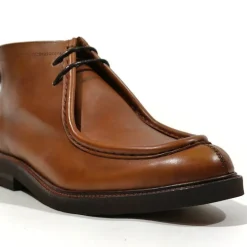 Botines de cordones para hombre con bordón