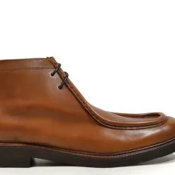 Botines de cordones para hombre con bordón