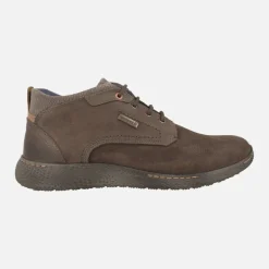Botines de nobuck con cordones y membrana WINDTEX