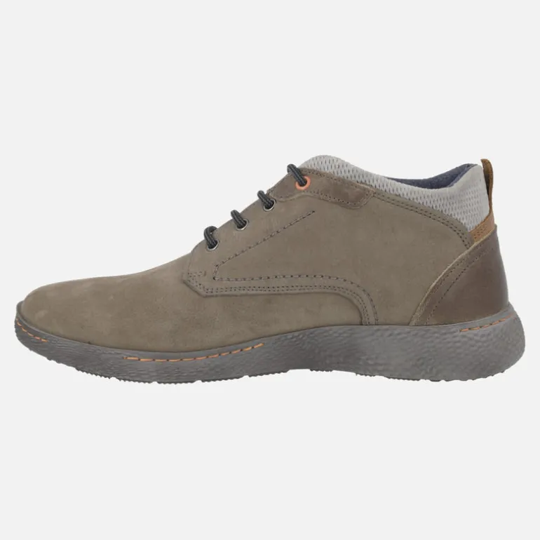 Botines de nobuck con cordones y membrana WINDTEX