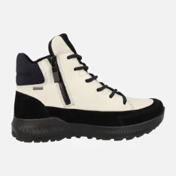 Botines de piel con cordones para mujer y membrana Gore-tex