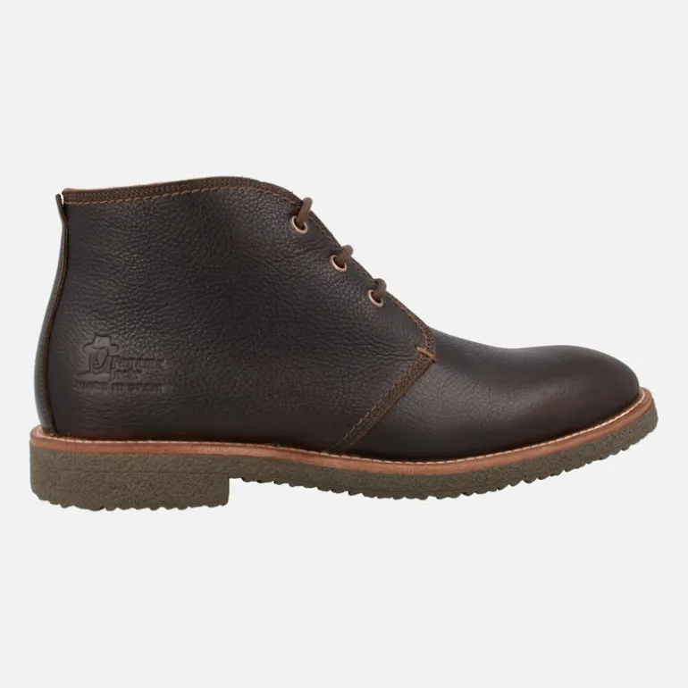 Botines de piel con cordones Panama jack Gael