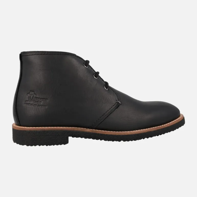 Botines de piel con cordones Panama jack Gael