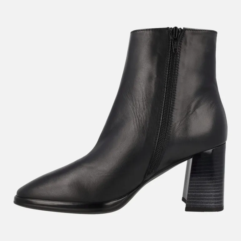 Botines de piel Hispanitas Monaco con tacones de 8 cms