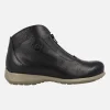 Botines de piel Rural con cremallera central