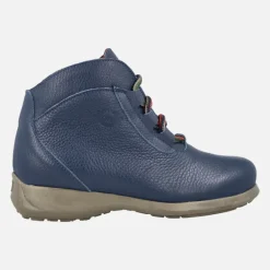 Botines de piel Rural con cierre de cordones