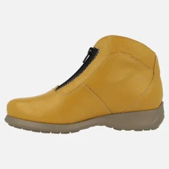 Botines de piel Rural con cremallera central