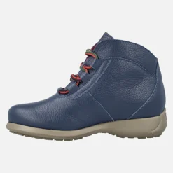 Botines de piel Rural con cierre de cordones