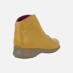 Botines de piel Rural con cremallera central