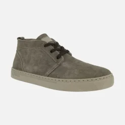 Botines de serraje con cordones para hombre Adur