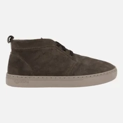 Botines de serraje con cordones para hombre Adur