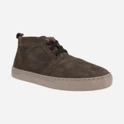 Botines de serraje con cordones para hombre Adur