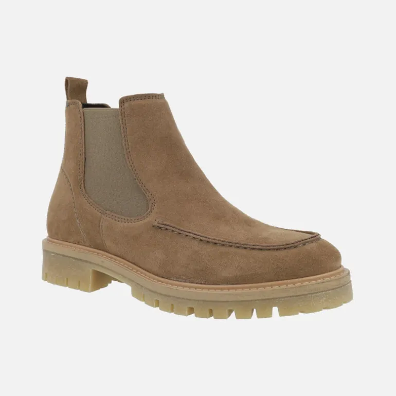 Botines de serraje con elástico Chantal