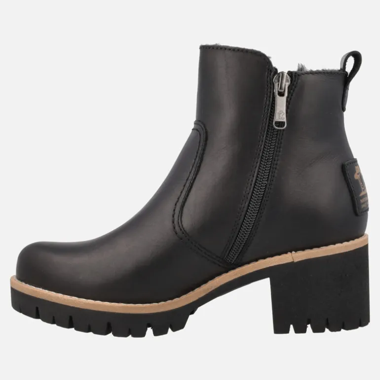 Botines de tacón con forro de pelo Pauline Trav B2