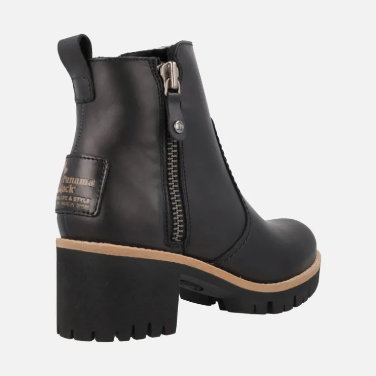Botines de tacón con forro de pelo Pauline Trav B2